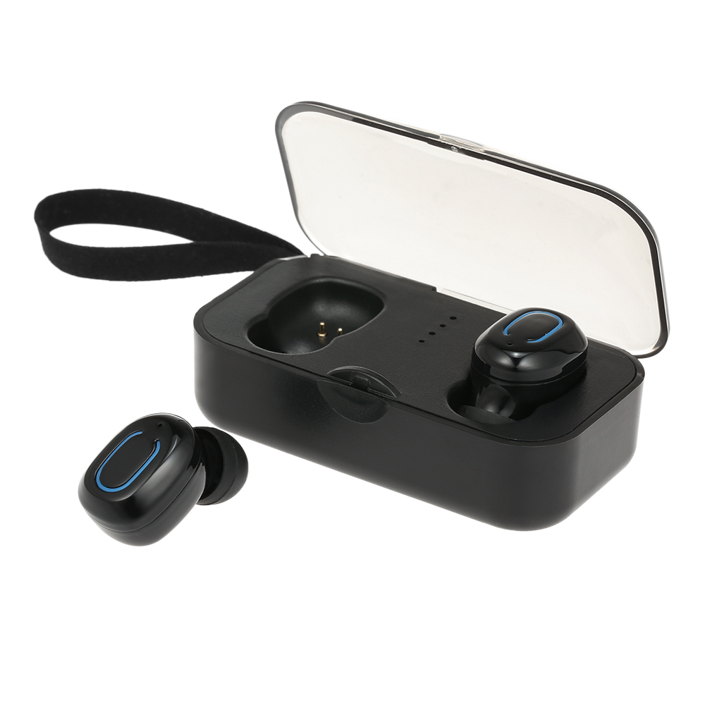 Tai Nghe Nhét Tai Không Dây Bluetooth TWS 5.0 Âm Thanh Nổi EDR Có Hộp Sạc Mic