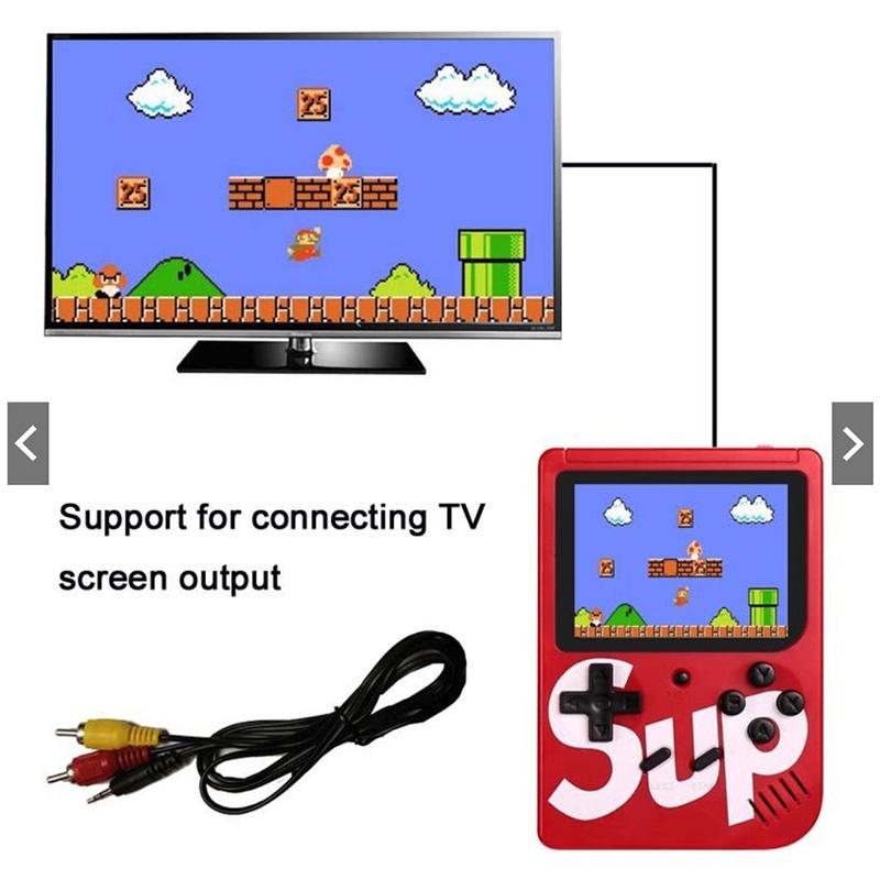 Máy Chơi Game Cầm Tay Cổ Điển Tích Hợp 400 Trò Chơi AV Out PK PS2