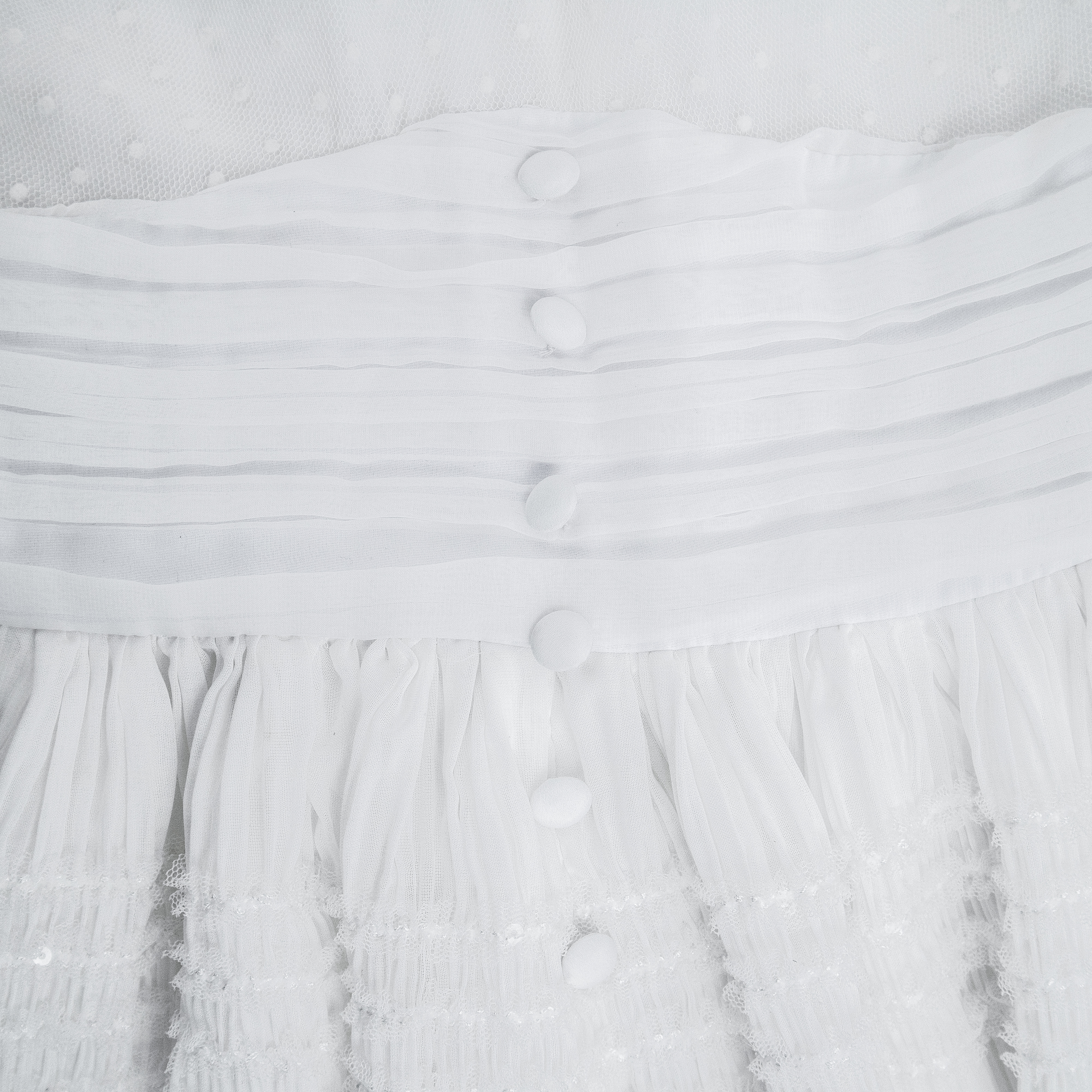 Đầm Lace High Collar Nech Maxi Dress
