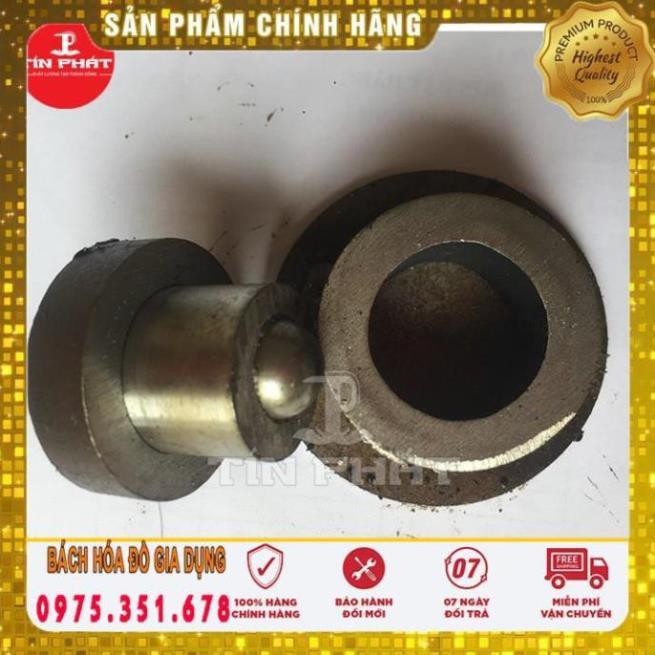 {Sắt Nam Định Loại 1}Bộ 02 bản lề cối xoay chịu lực 360º Sắt Ø38 Ø45, - Cối tiện trục xoay Sắt Ø45 - Dùng cho cửa 2 cánh