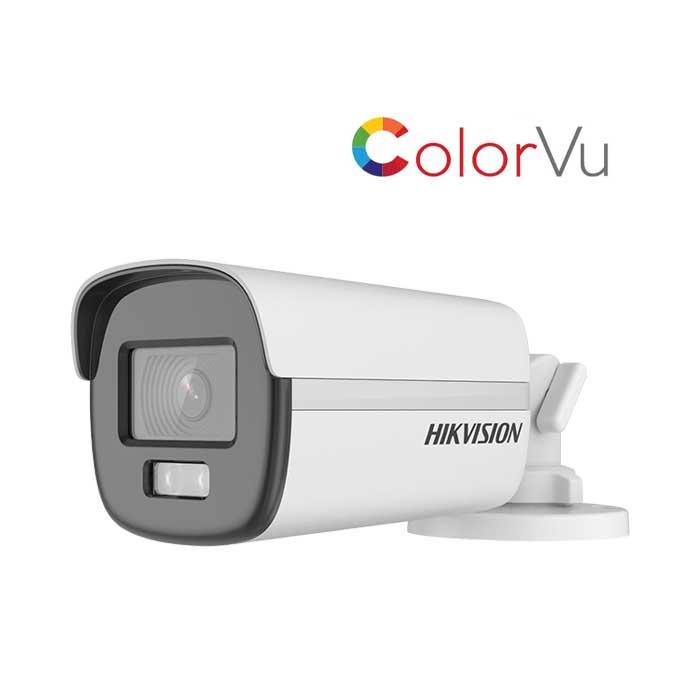 Camera IP COLORVU Lite có màu ban đêm, hỗ trợ đèn trợ sáng 30m, có tích hợp micro, 2.0MP HIKVISION DS-2CD1027G0-LU (Hàng chính hãng)