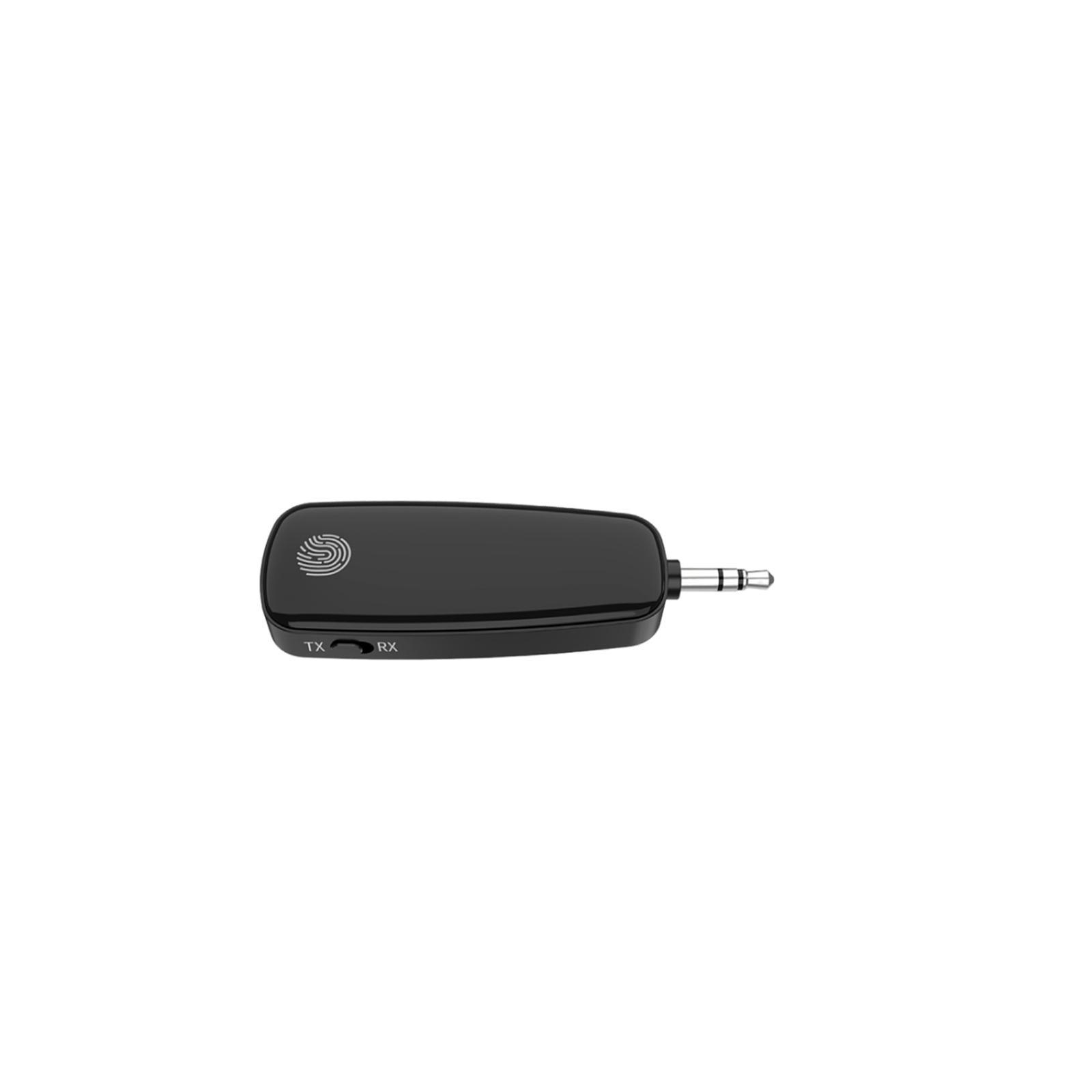 V5.2 Receiver 3.5mm Adapter ,Fingerprint Touch Portable Plug and Play Music Receiver Audio Adapter for Car ,Headphones ,Home Stereo
