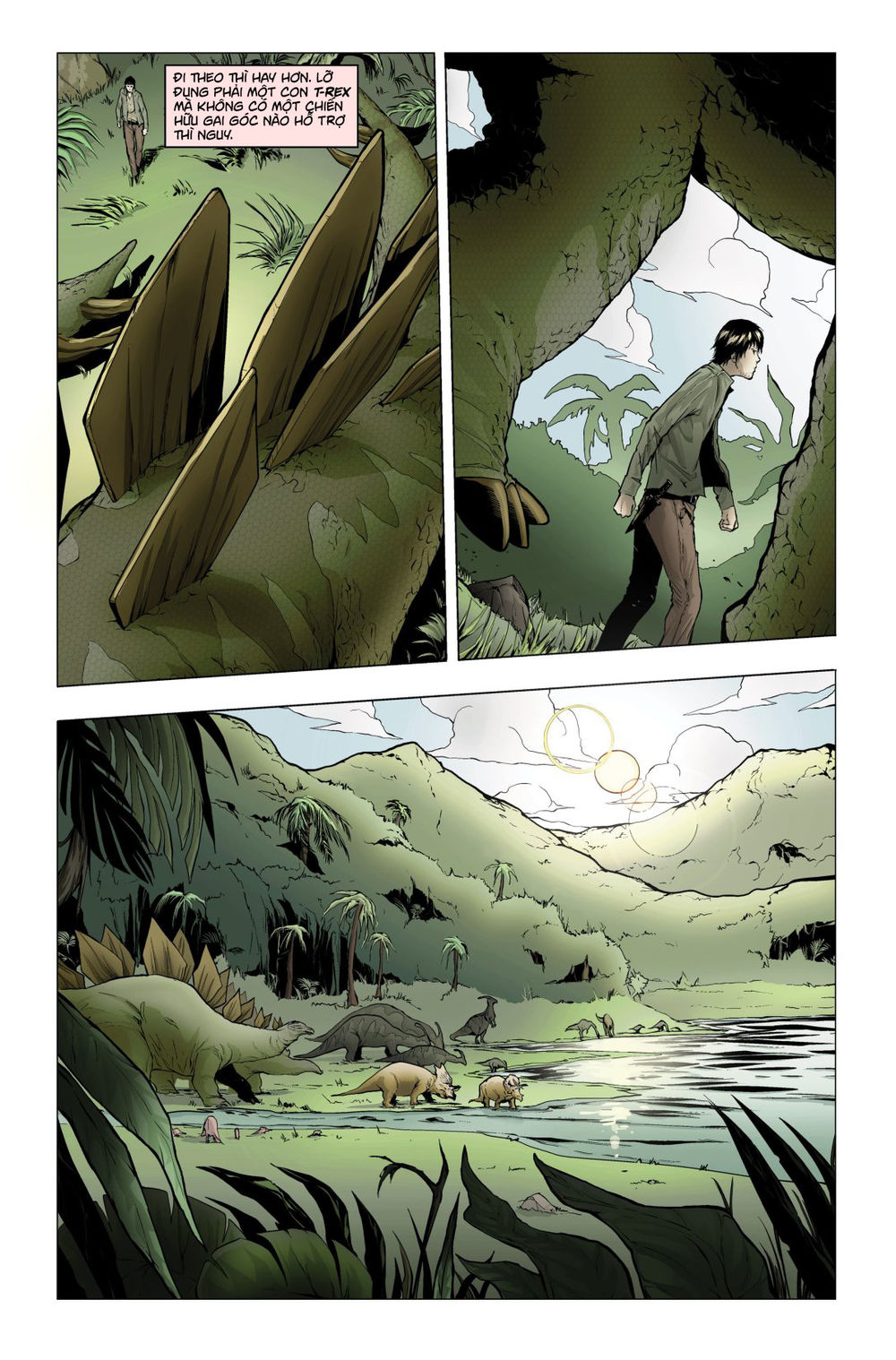 jurassic park - dangerous games | công viên kỷ jura - cuộc chơi hung hiểm chapter 1.2 5