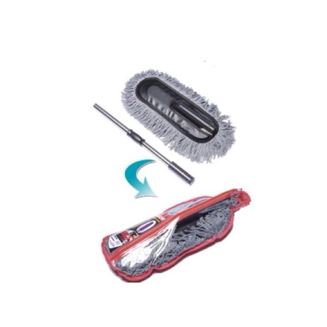 Cây lau bụi san hô tay cầm inox có thể rút dài