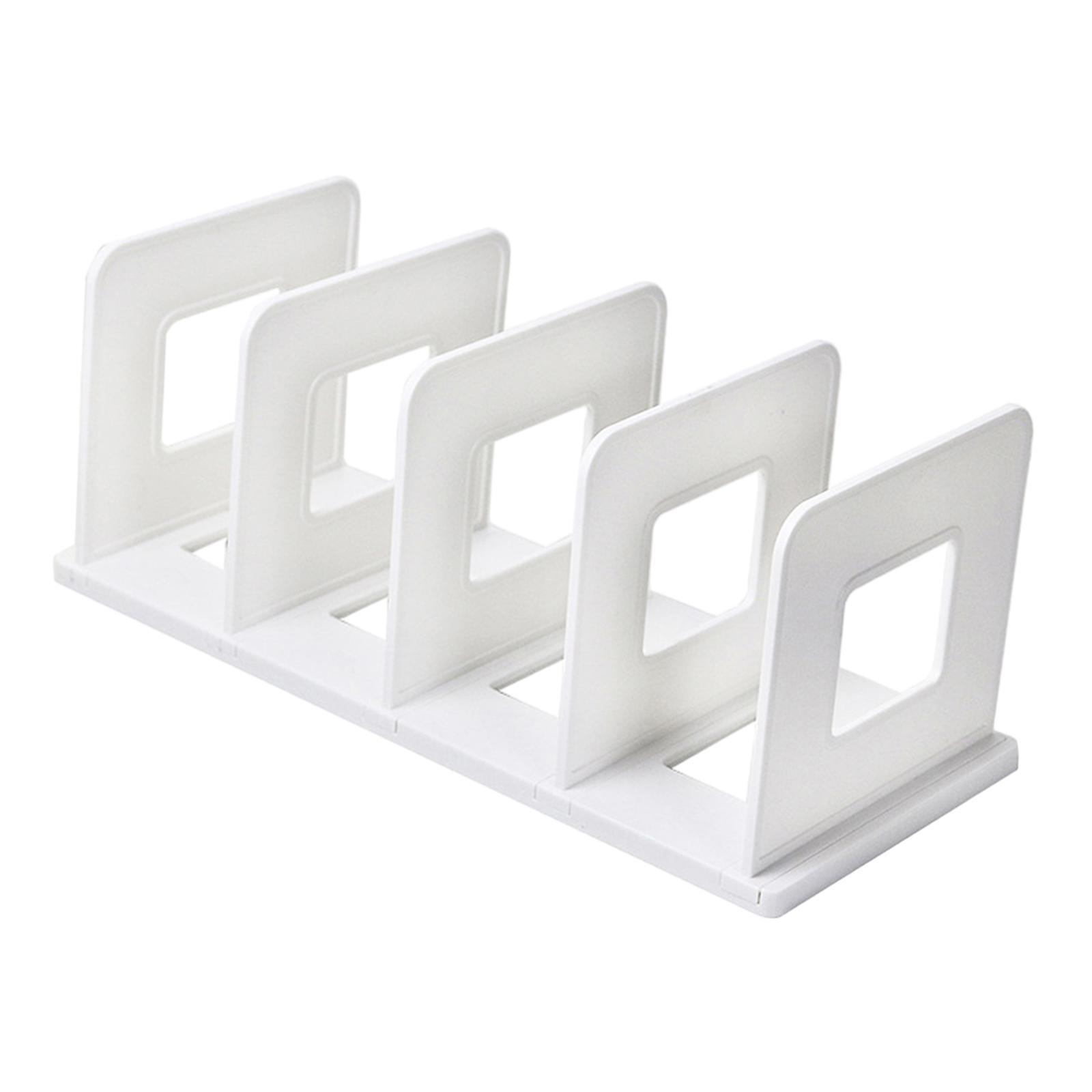 Desktop Book Organizer Book Stand Divider Table Book Ends Countertop Bookshelf for Home Office Books Holder Book Storage Rack