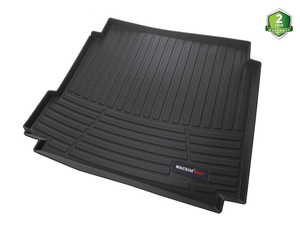 Thảm lót cốp xe ô tô Vinfast Lux SA nhãn hiệu Macsim chất liệu TPV cao cấp màu đen