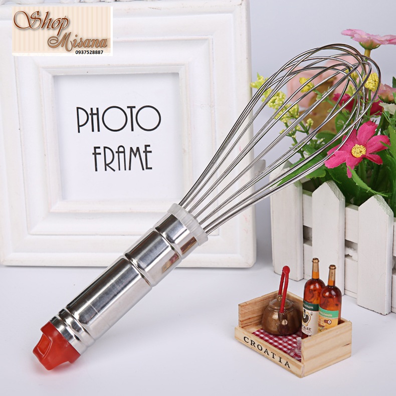 Phới lồng đánh trứng cao cấp 24cm