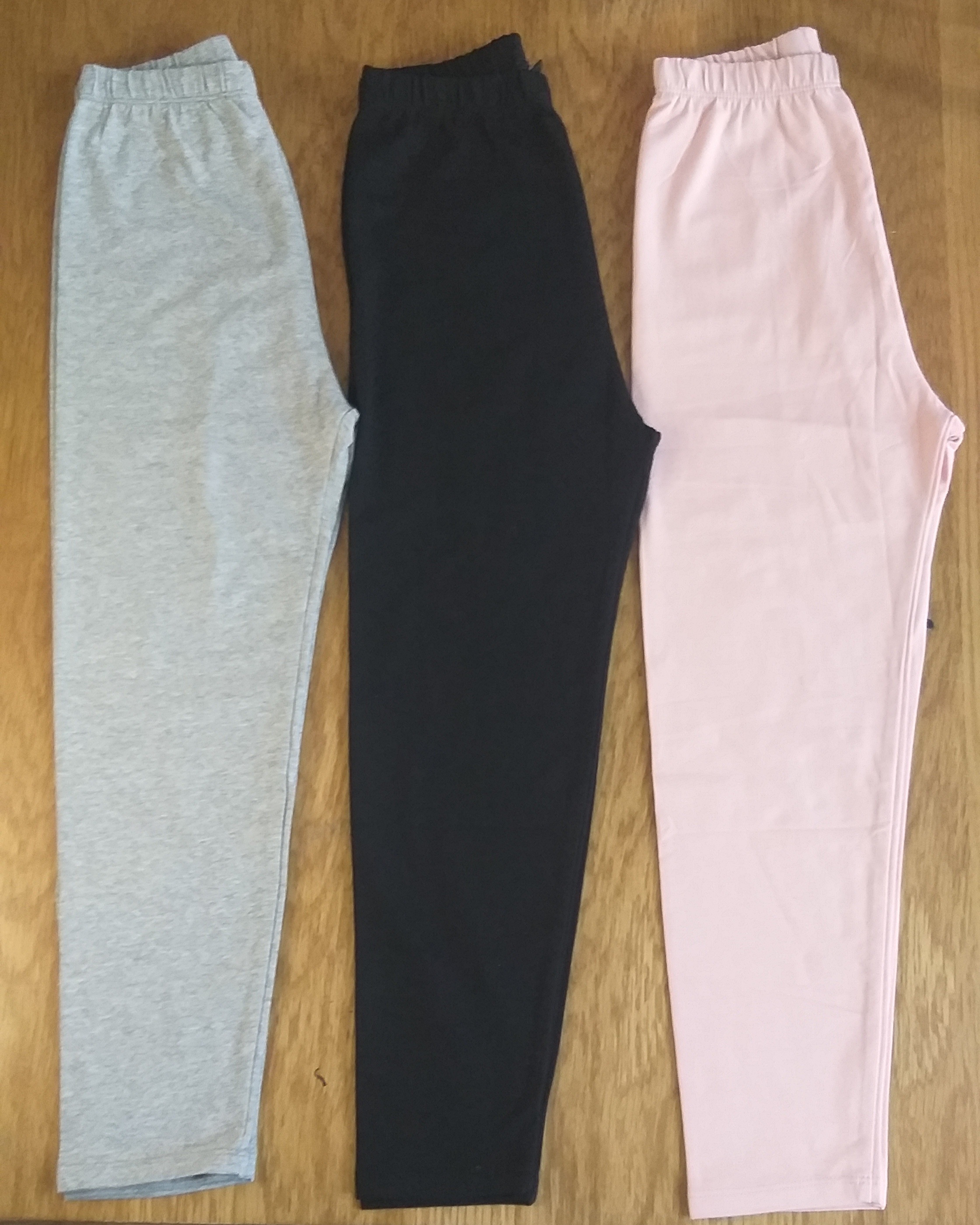Quần thun dài legging trơn size đại cho bé 24-47kg