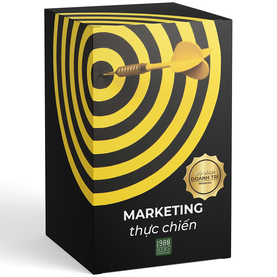 Hộp Sách (Gồm 3 Cuốn) Marketing Thực Chiến: Marketing Trên 1 Trang Giấy + Marketing Thực Chiến - Từ Chiến Lược Đến Thực Thi + Marketing Điểm Bán Tiếp Thị Bán Lẻ Trong Thời Đại 4.0