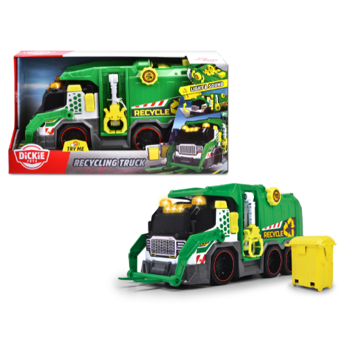 203307001 Đồ Chơi Xe Rác DICKIE TOYS Recycling Truck