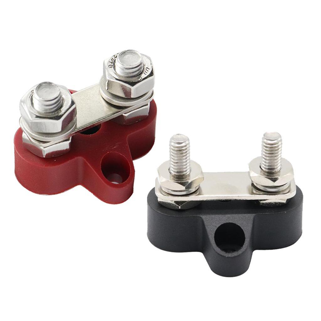 Bus Bar Power Terminal Block Negative M8 Positive Power Distribution Stud