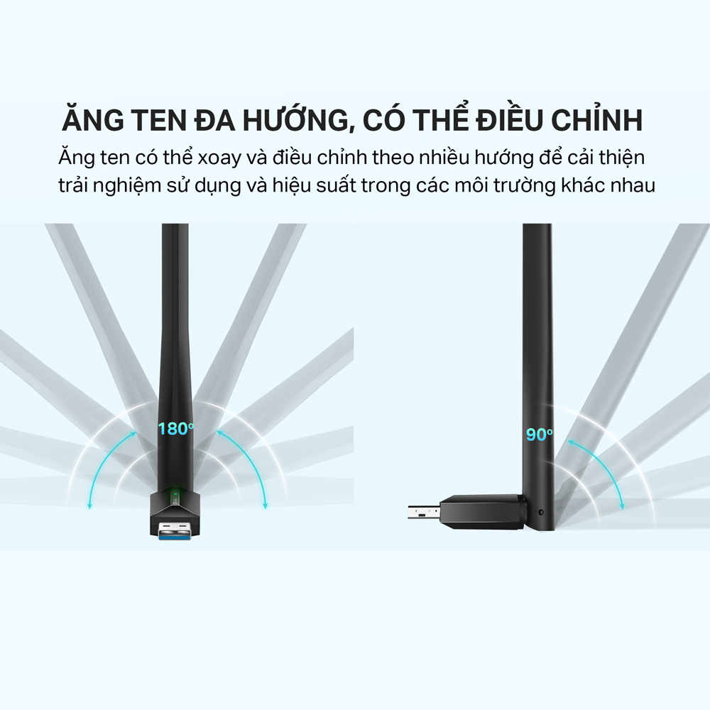 Bộ Thu Wifi TP-Link Archer T3U AC1300Mbps - Hàng Chính Hãng
