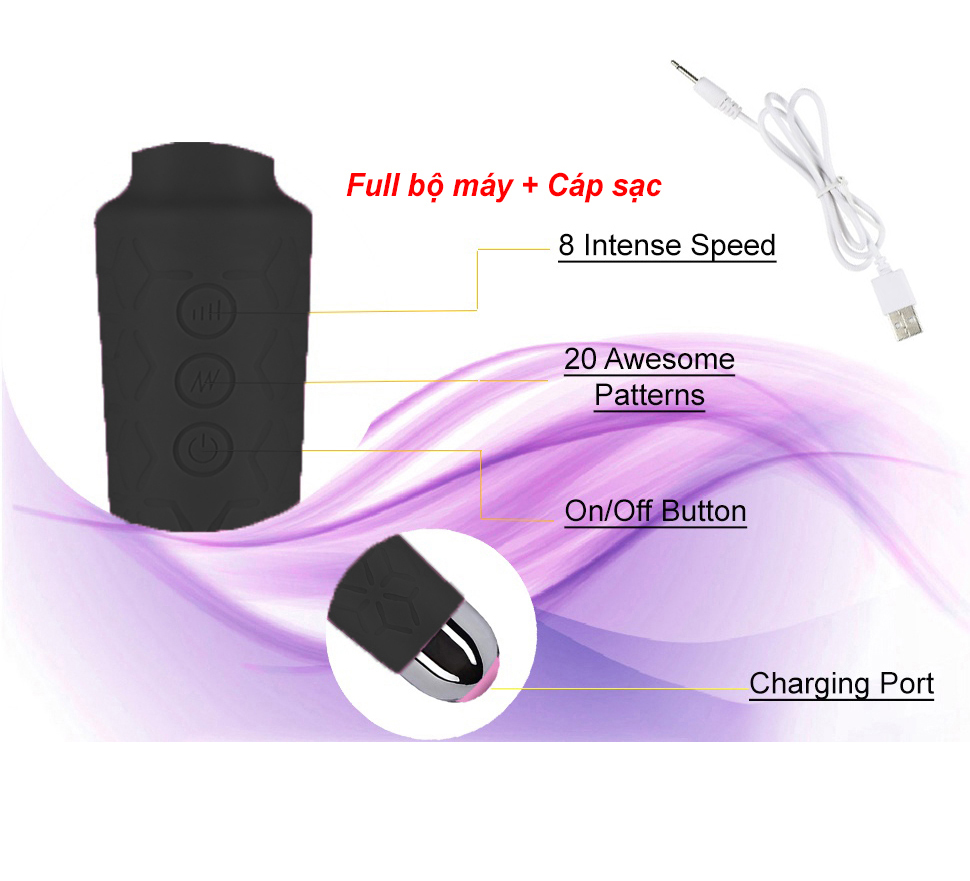Máy Massage HV280+ PLUS Cầm Tay Chống Đau Mỏi Cơ Đa Năng Loại Nâng Cấp Tốt