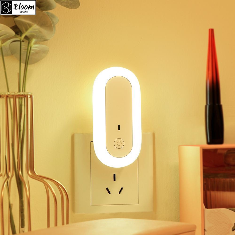 Đèn Ngủ Thông Minh - Đèn Ngủ Điều Khiển Từ Xa OVAL NIGHT LIGHT - 10 Cấp Độ Sáng, Chế Độ Hẹn Giờ - Hàng Chính Hãng