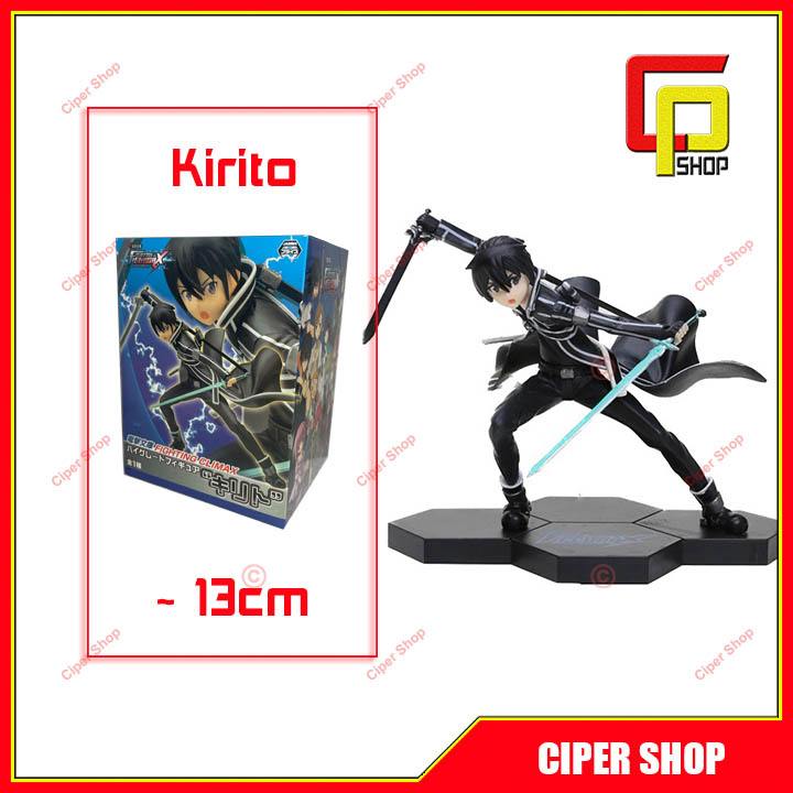 Mô hình Kirito Chiến Đấu - Figure Kirito - Figure Sword Art Online