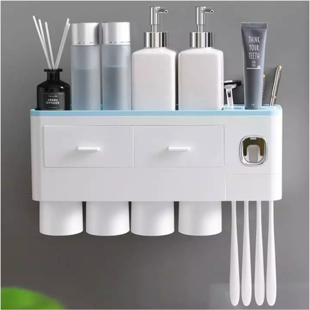 NHẢ KEM 4 CỐC CÓ NGĂN KÉO TIỆN LỢI