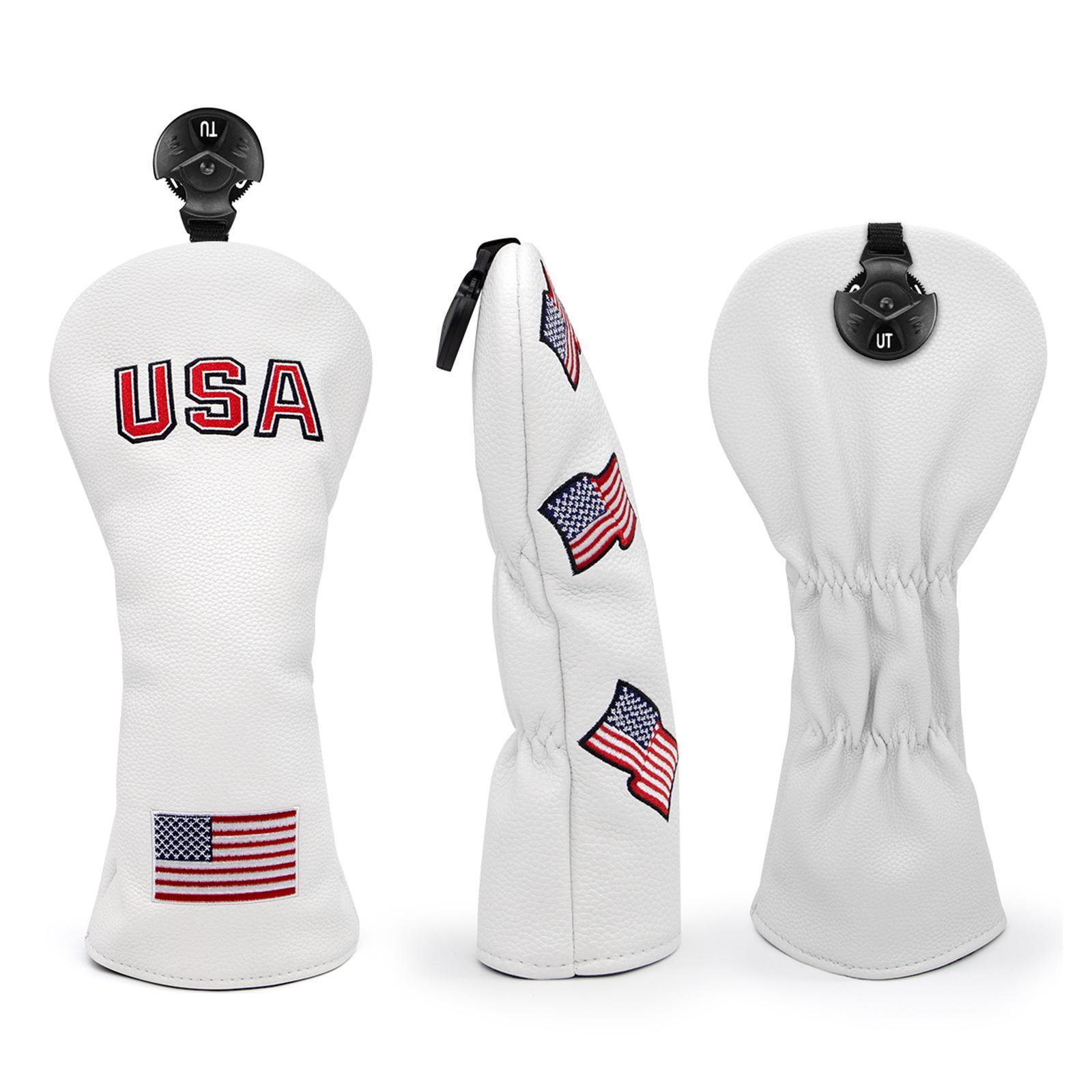 Golf Covers Head Covers Driver Fairway Woods Headcovers for Golf Club Fits All Fairway and Driver Clubs