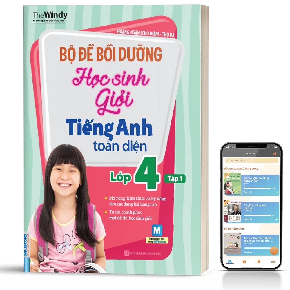 Sách - Bộ đề bồi dưỡng học sinh giỏi tiếng Anh toàn diện - lớp 4 -tập 1