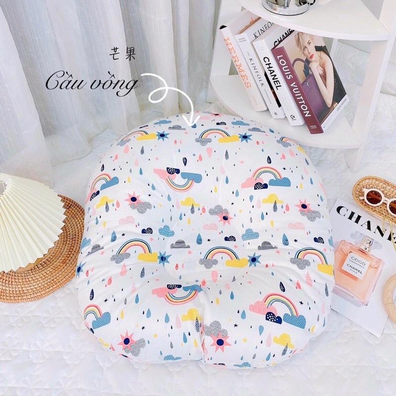 Gối Chống Trào Ngược Cho Bé Vải Cotton Hàn Quốc Cao Cấp