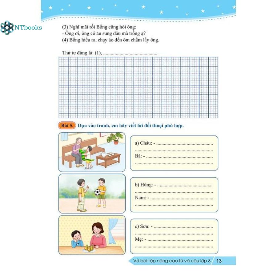Sách Vở Bài Tập Nâng Cao Từ Và Câu Lớp 3 - Cánh Diều - Biên Soạn Theo Chương Trình GDPT Mới