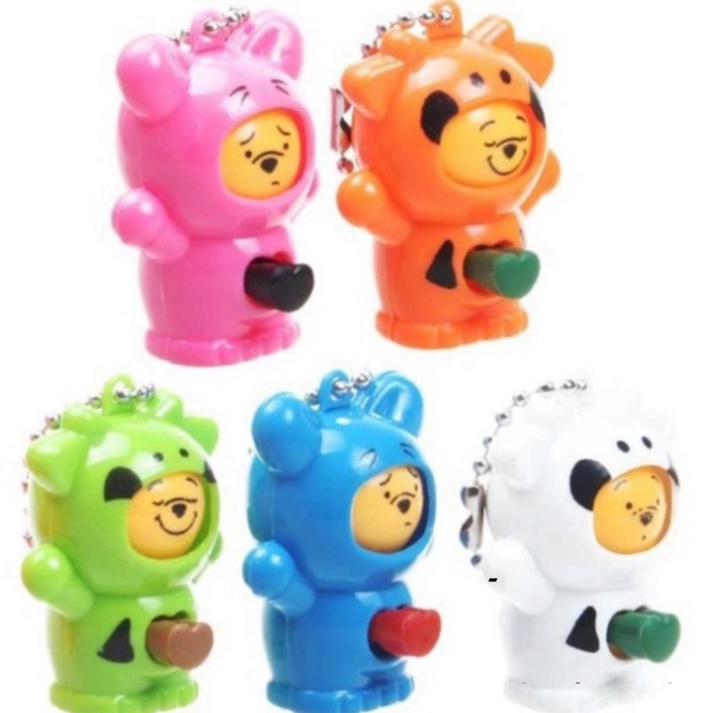 Móc khóa chibi hình búp bê bấm nút thay đổi khuôn mặt-Móc khóa cảm xúc-Móc khóa chibi thay đổi khuôn mặt