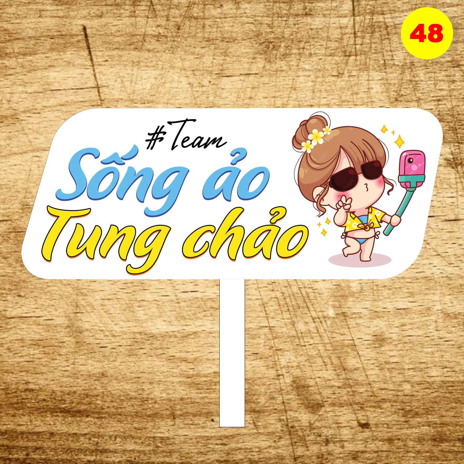 Bảng hashtag sinh nhật MS 48