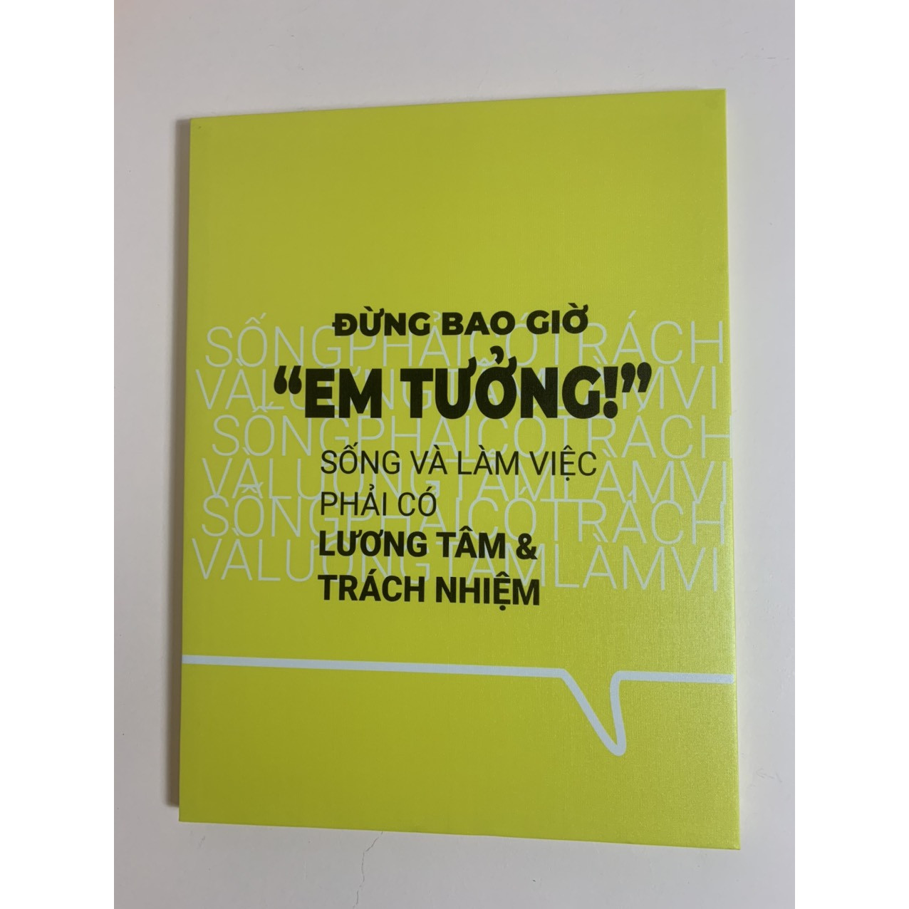 Tranh động lực Đừng bao giờ em tưởng