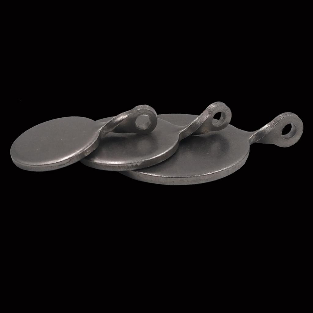 3pcs Stainless Steel Targets 2.5/3/4cm for Shooting Hunting Practice