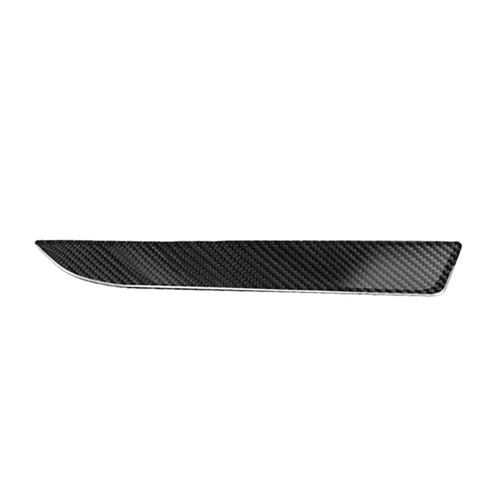 For  A4 A5 B8 Carbon Fiber Black Center Console