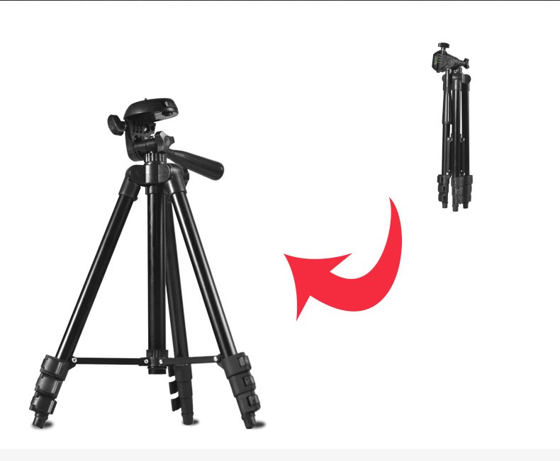 Giá đỡ 3 chân Tripod 3388 dành cho Điện thoại,Máy ảnh, camera + Quà tặng đặc biệt