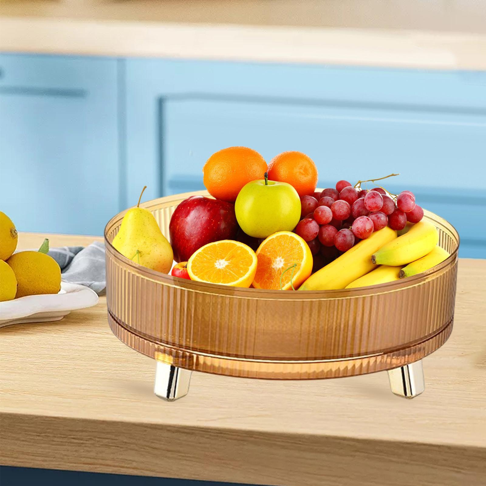 Perfume Display Tray Rotating Spice Holder Clear