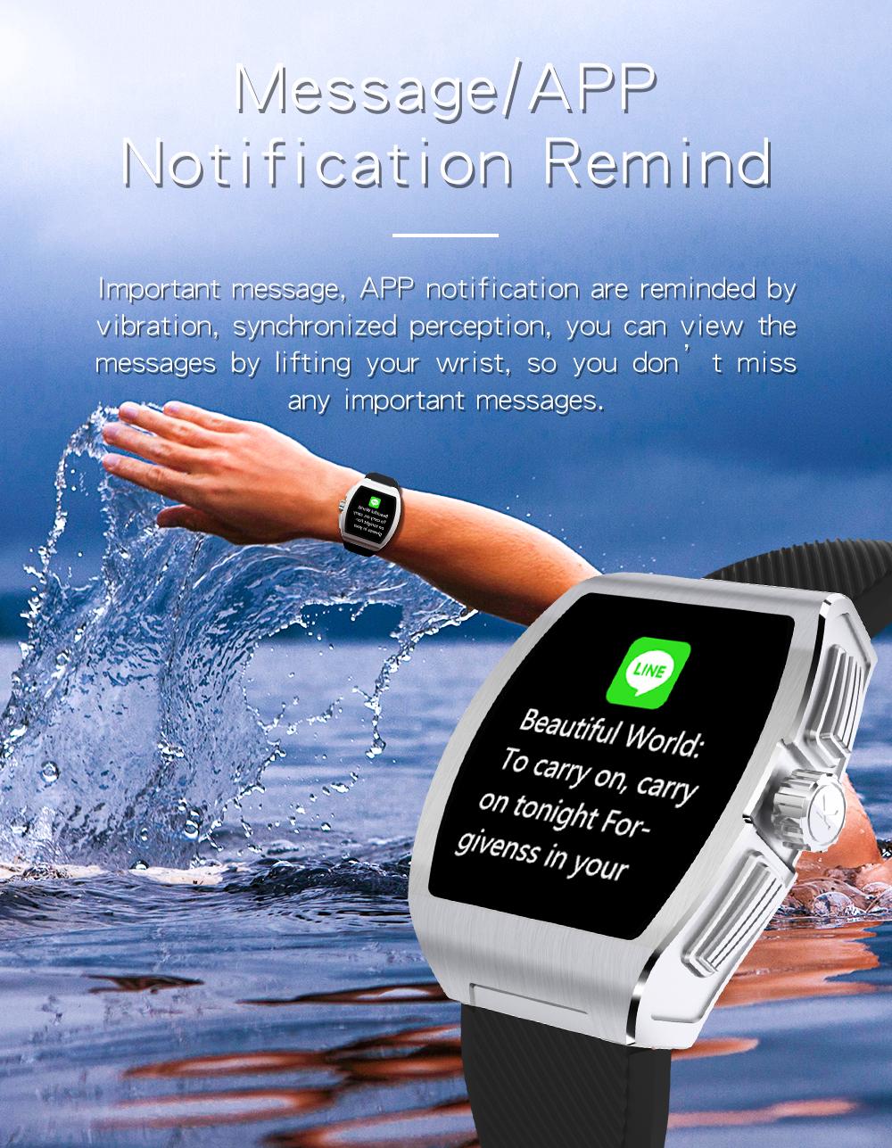 C1 Smart Bracelet Temperature Monitor Bluetooth Heart Rate Blood Pressure Smart Watche 7