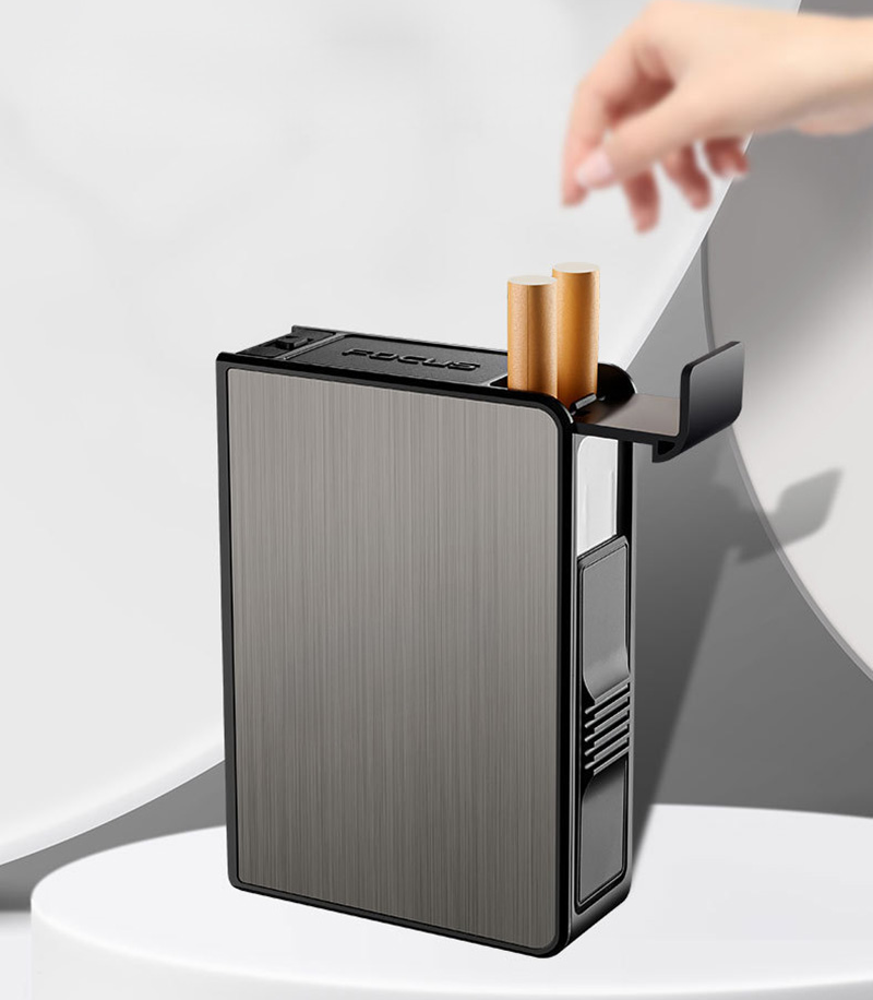 Hộp Đựng Thuốc 20 Điếu Focus YH102 Có Nút Đẩy Tiện Lợi