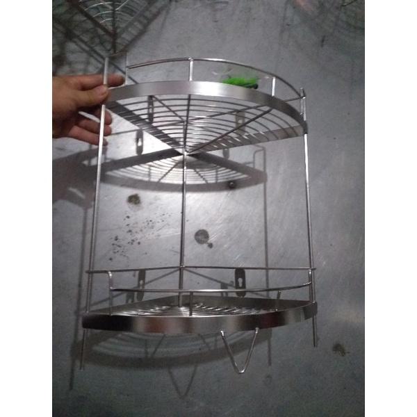 Kệ Góc Đựng Sữa Tắm Dầu Gội Trong Nhà Tắm INOX 304/ Kệ Đựng Gia Vị Trong Nhà Bếp