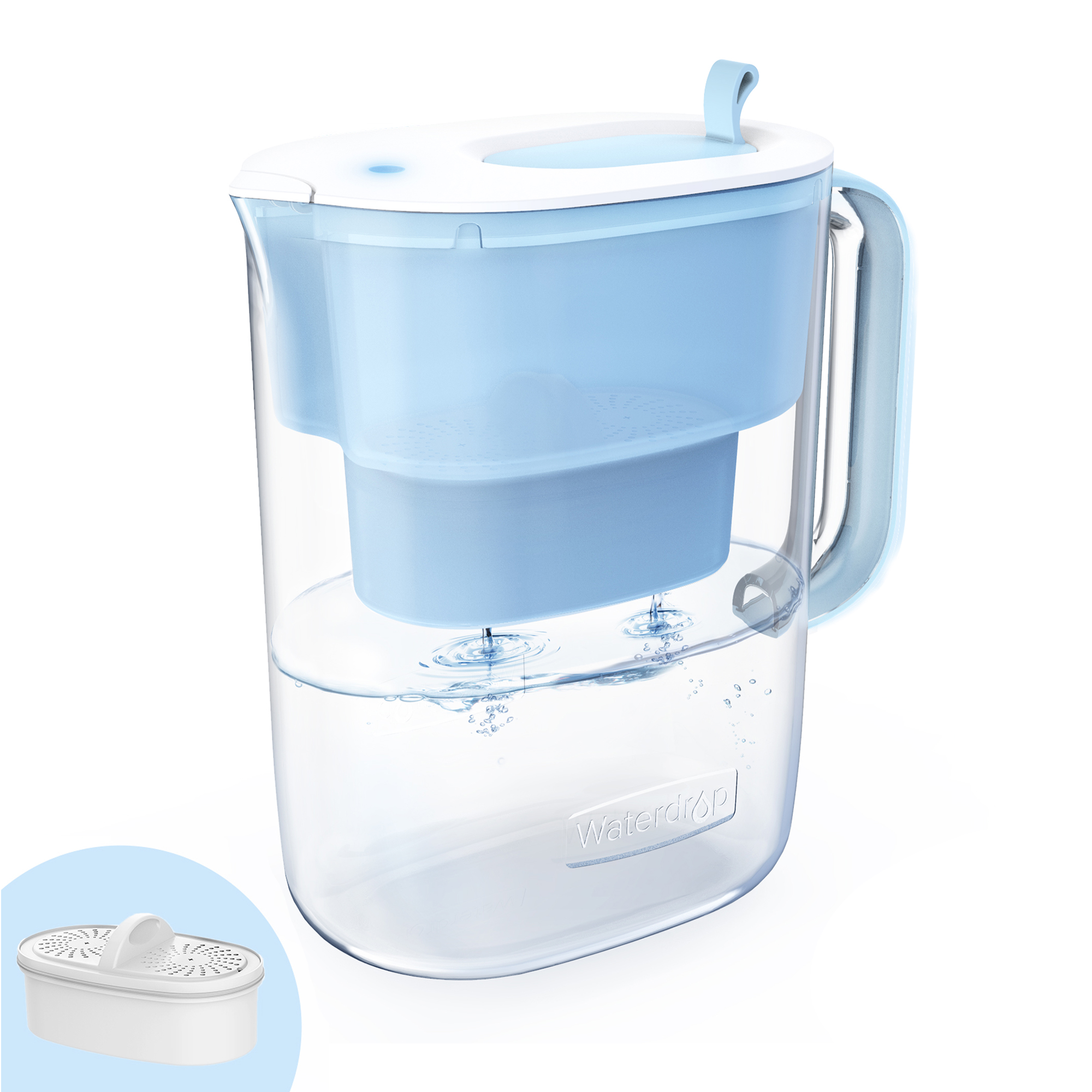 Bình lọc nước 4.4L WD- PT-61B Waterdrop Pitcher với công suất cao