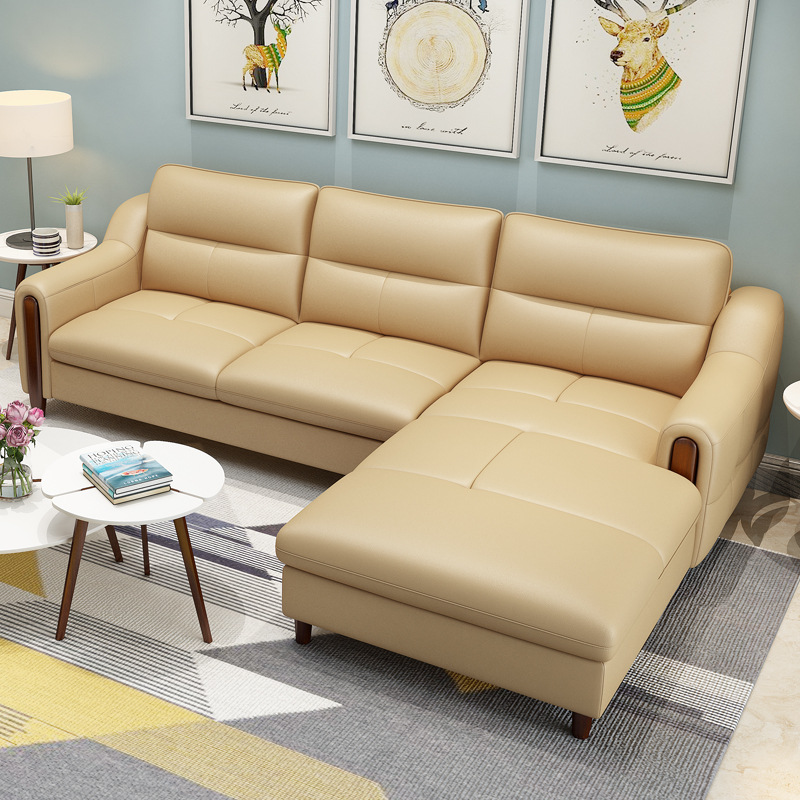 Sofa Phòng Khách Cao Cấp Thiết Kế Đơn Giản Nhỏ Gọn DP-SCC34