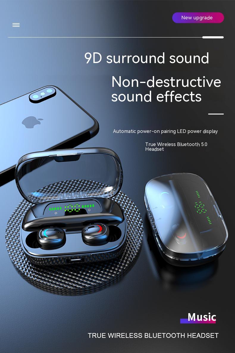 Hình ảnh Thiết bị nghe tai nghe kỹ thuật số S11pro âm thanh siêu âm thu âm TWS không dây