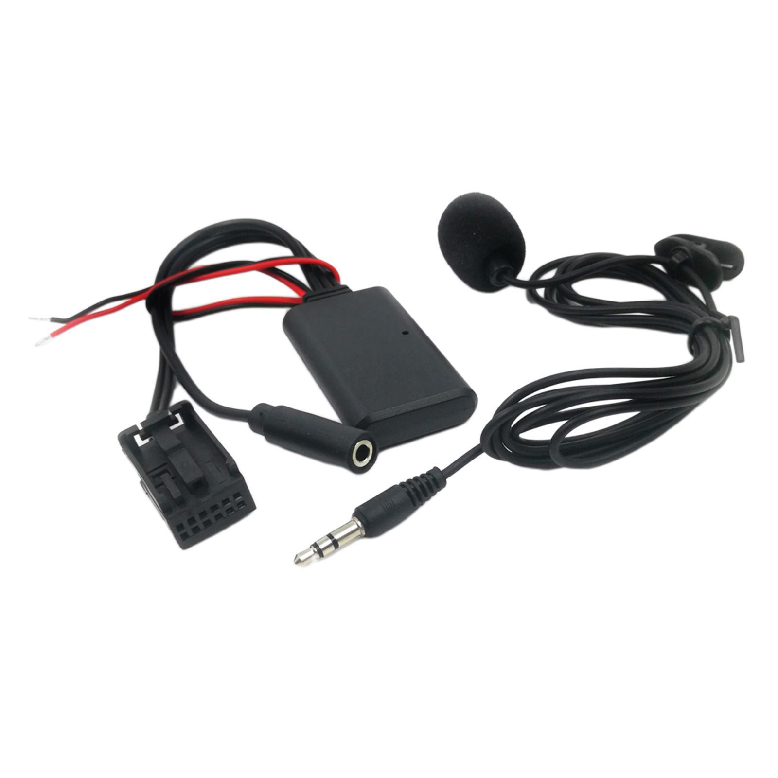 Car AUX Bluetooth 5.0 Adapter Module Cable, with Mic, for BMW Z4 E85 x3 E83 E39 E60 E61 E63 E64
