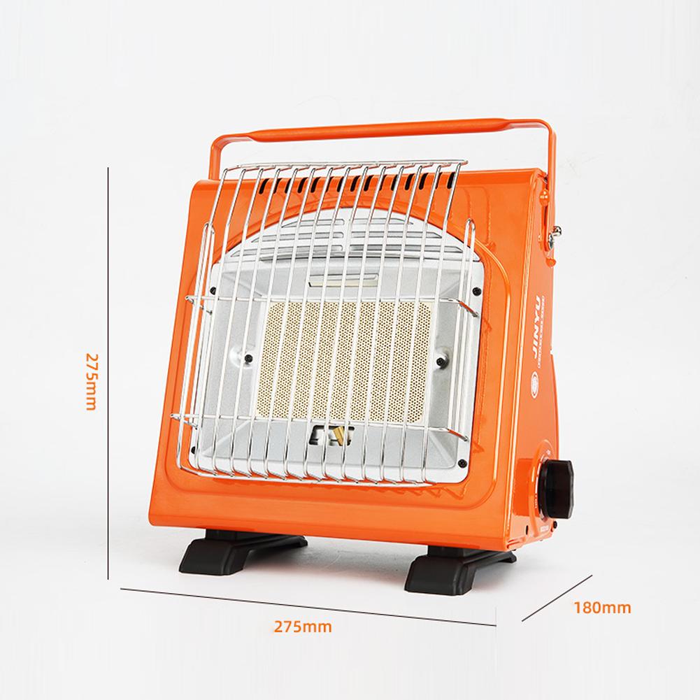 Máy sưởi kết hợp bếp gas di động ngoài trời làm nóng nhanh chóng dùng để đi du lịch, cắm trại tiện lợi