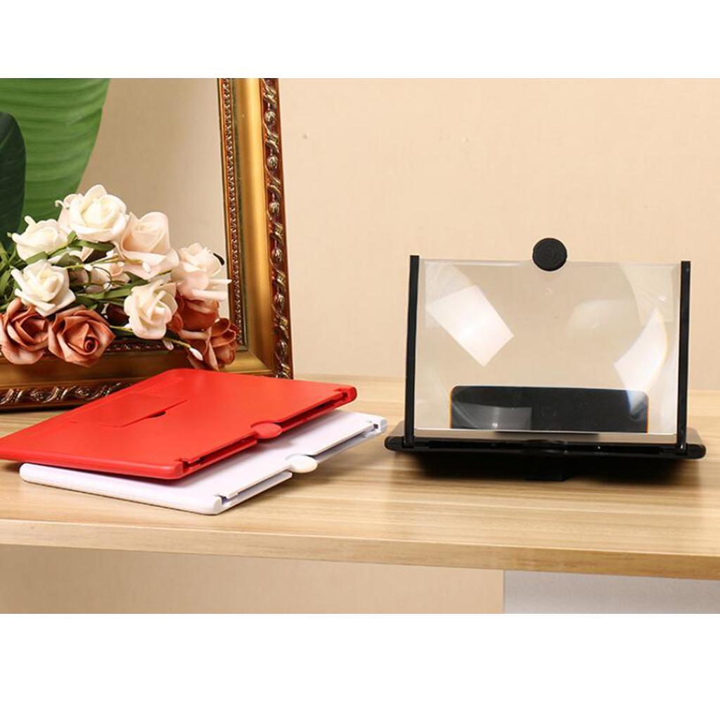 3x 10" Phone Screen Magnifier 3-4 Times Adjustable For Smartphones