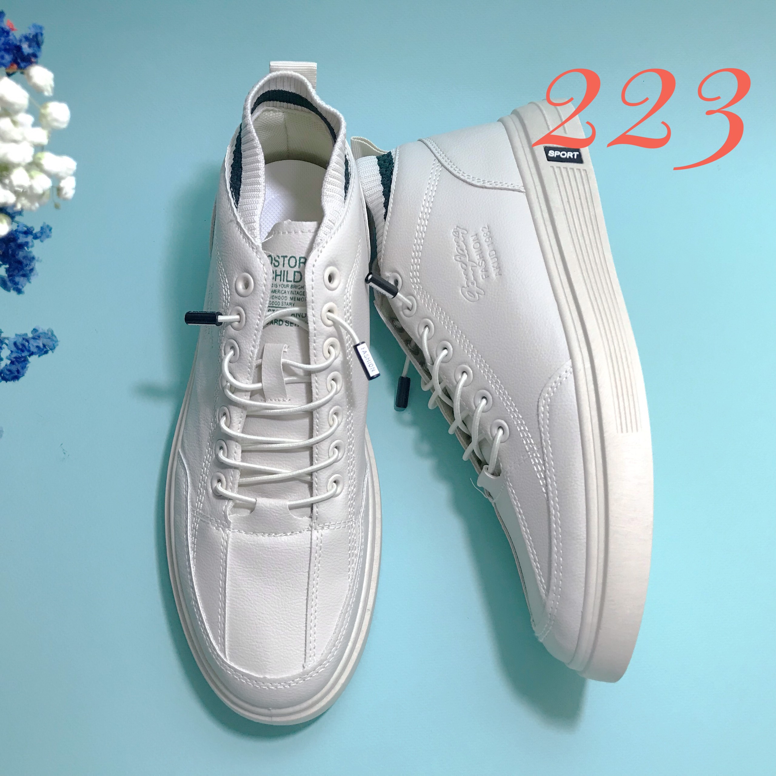 (223) Giày Thể Thao Nam Mẫu Mới 2023, Giày Sneaker Nam Tăng Chiều Cao- Phong Cách Trẻ Trung