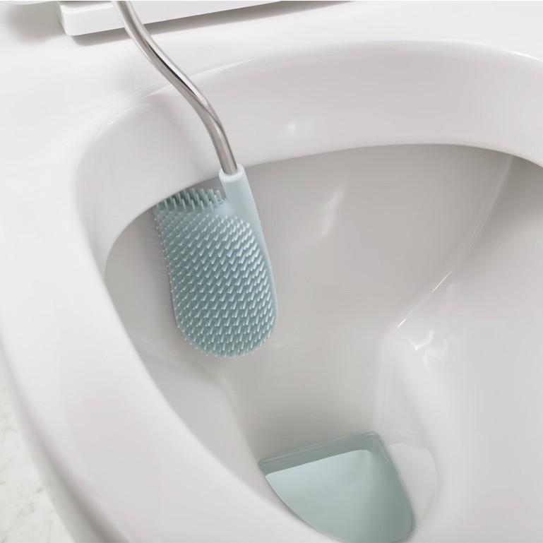 Bộ Cọ Toilet Joseph Joseph 705072 - Flex Plus Toilet Brush with Storage Caddy Blue