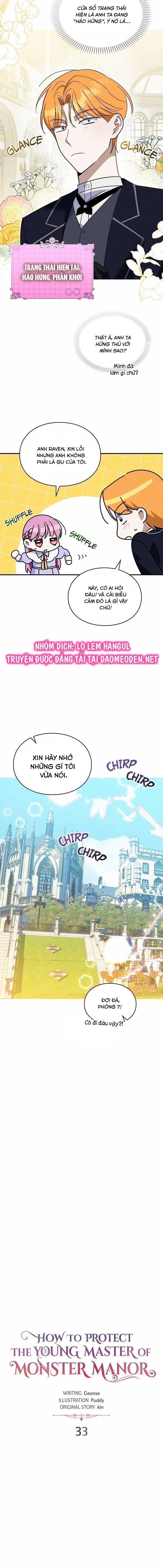 phương pháp bảo vệ anh ấy trong lãnh địa quái vật chapter 33 3