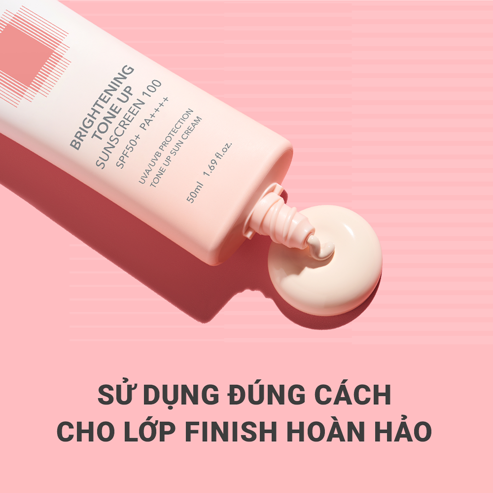 Combo 2 Kem Chống Nắng Dưỡng Trắng Nâng Tone Da Cell Fusion C Brightening Tone Up Sunscreen 100 SPF50+/ PA ++++ 35ml
