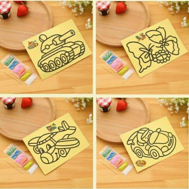 TRANH CÁT GIÚP BÉ TẬP TRUNG, KIÊN NHẪN & SÁNG TẠO