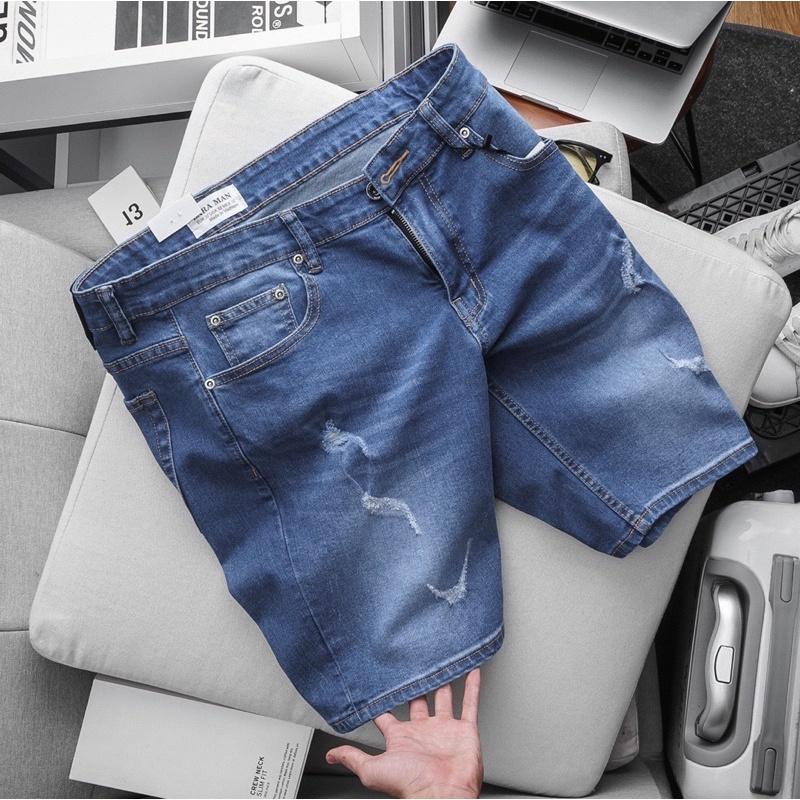 Quần Short Jean nam size to VNXK cao cấp