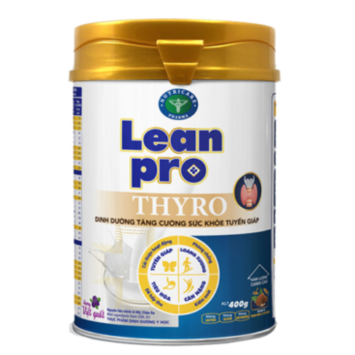 Sữa Lean Pro Thyro Dinh Dưỡng Tăng Cường Sức Khỏe Tuyến Giáp 900g