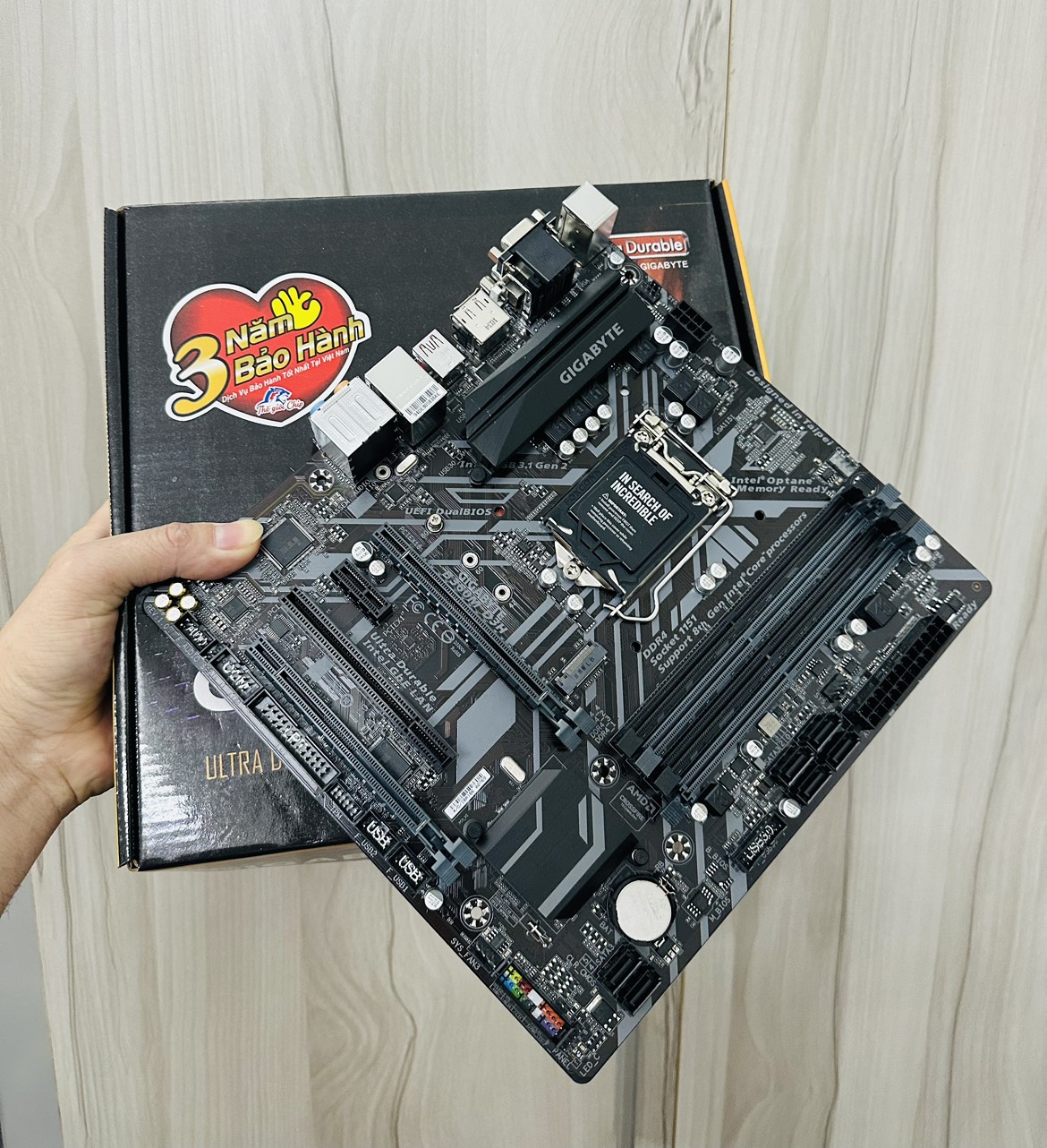 Bo Mạch Chủ (Mainboard) GIGABYTE B360M D3H (HÀNG CHÍNH HÃNG)