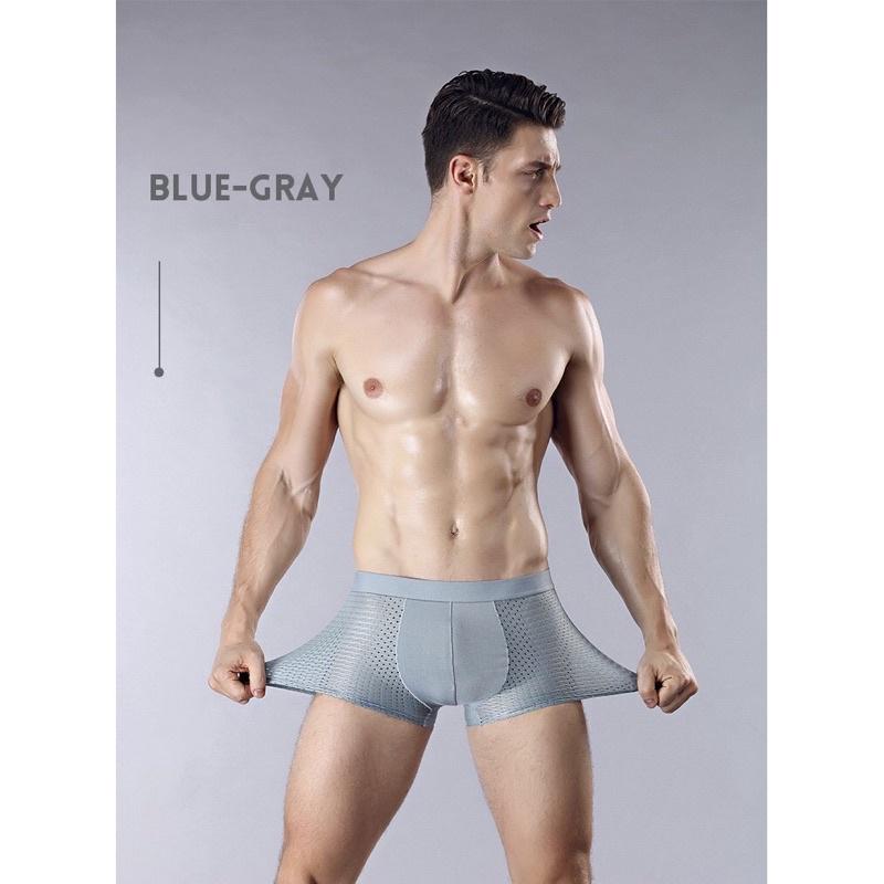 Combo 4 quần sịp đùi boxer thông hơi cao cấp dành cho nam