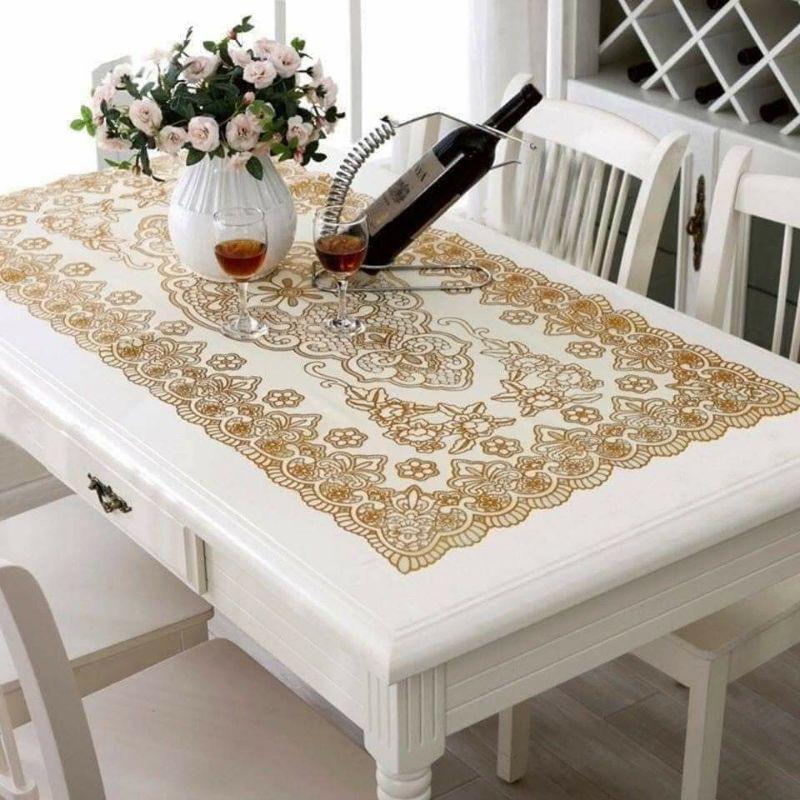 KHĂN TRẢI BÀN SIÊU DÀY DAI BÓNG ĐẸP